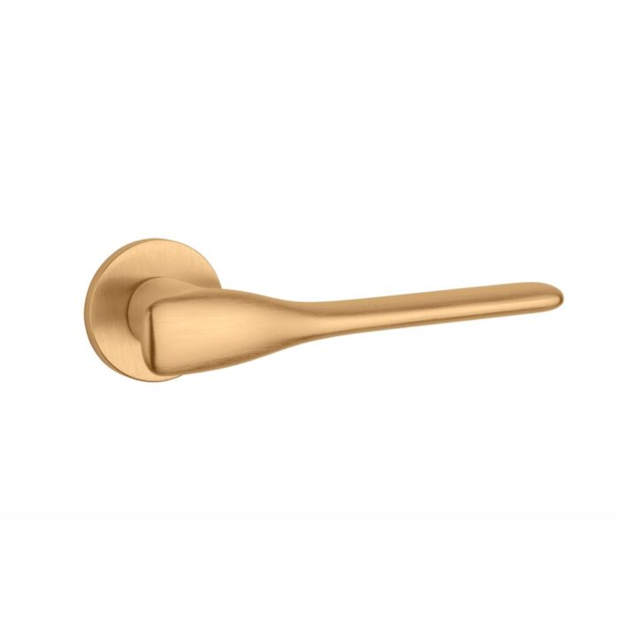 B2B-ORCHIDE-R-7S-KG-1024x1024 The Orchide in matt gold by Aprile at Tev Handles is a luxury door handle perfect for elegant and modern indoor spaces.